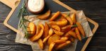 Masala potato wedges